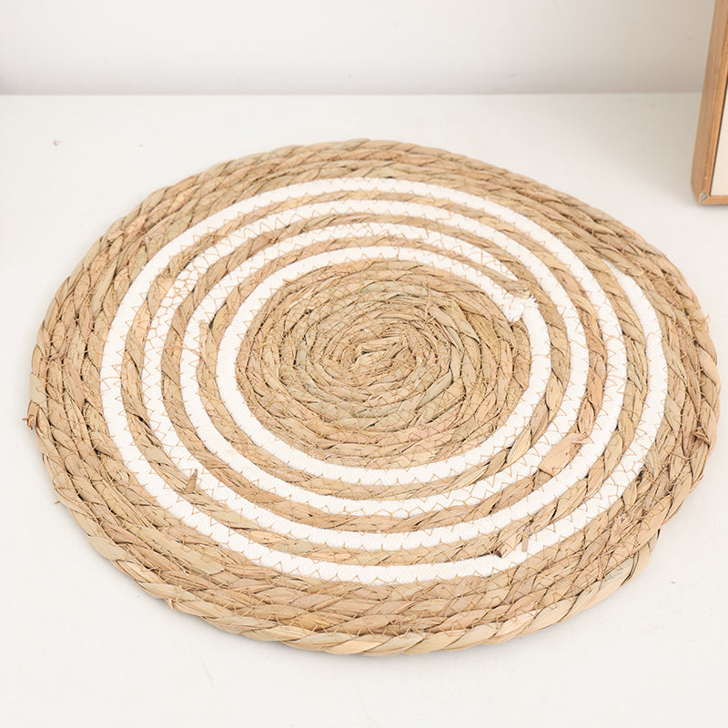 Natural Woven Placemat | Handcrafted Straw Table Mat