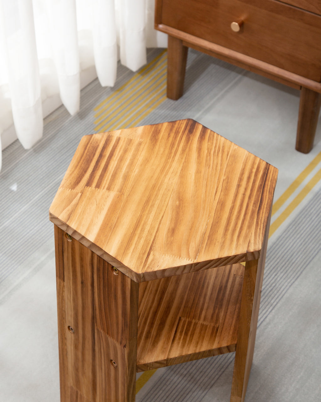 Multifunctional Wooden Stool