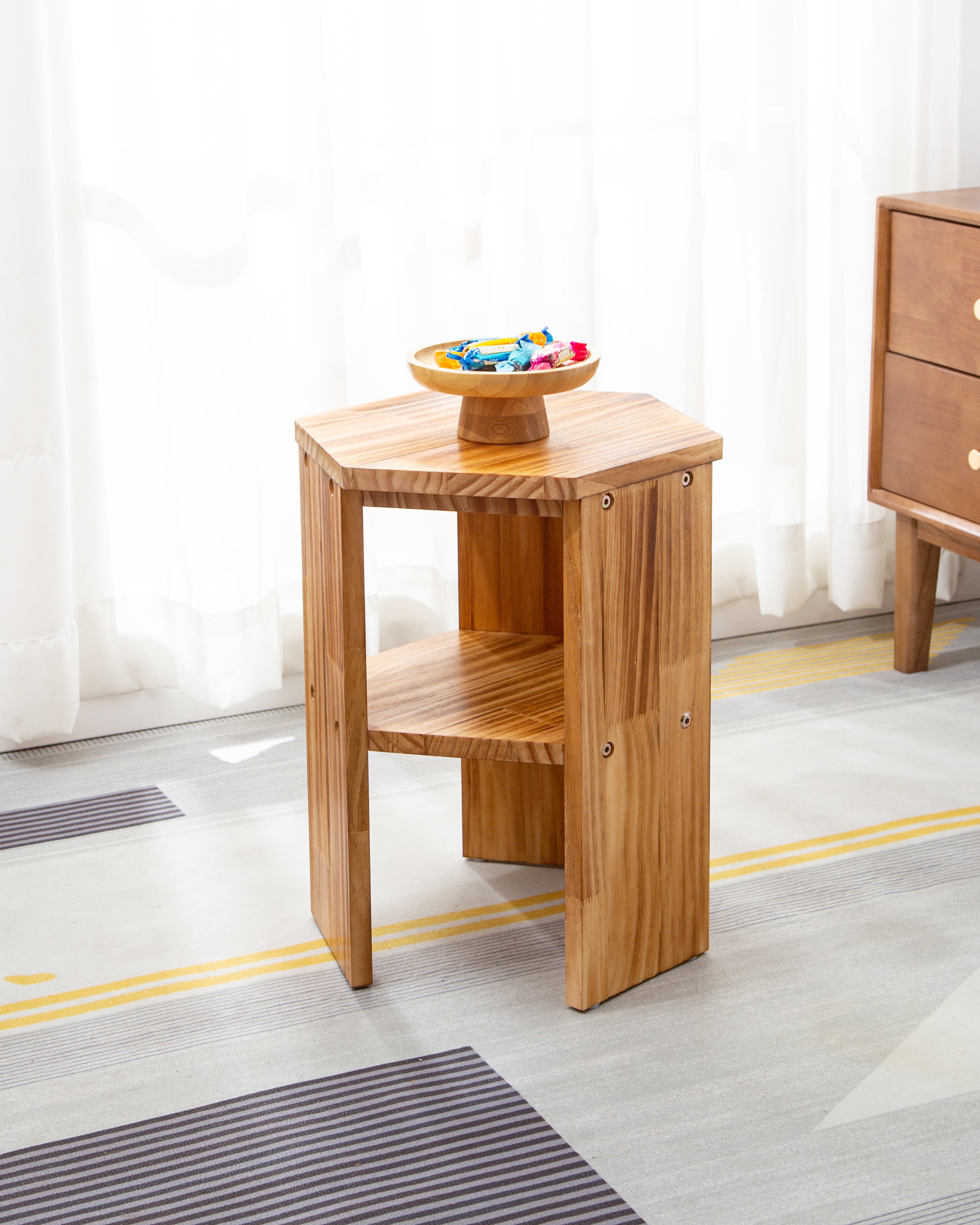 Multifunctional Wooden Stool