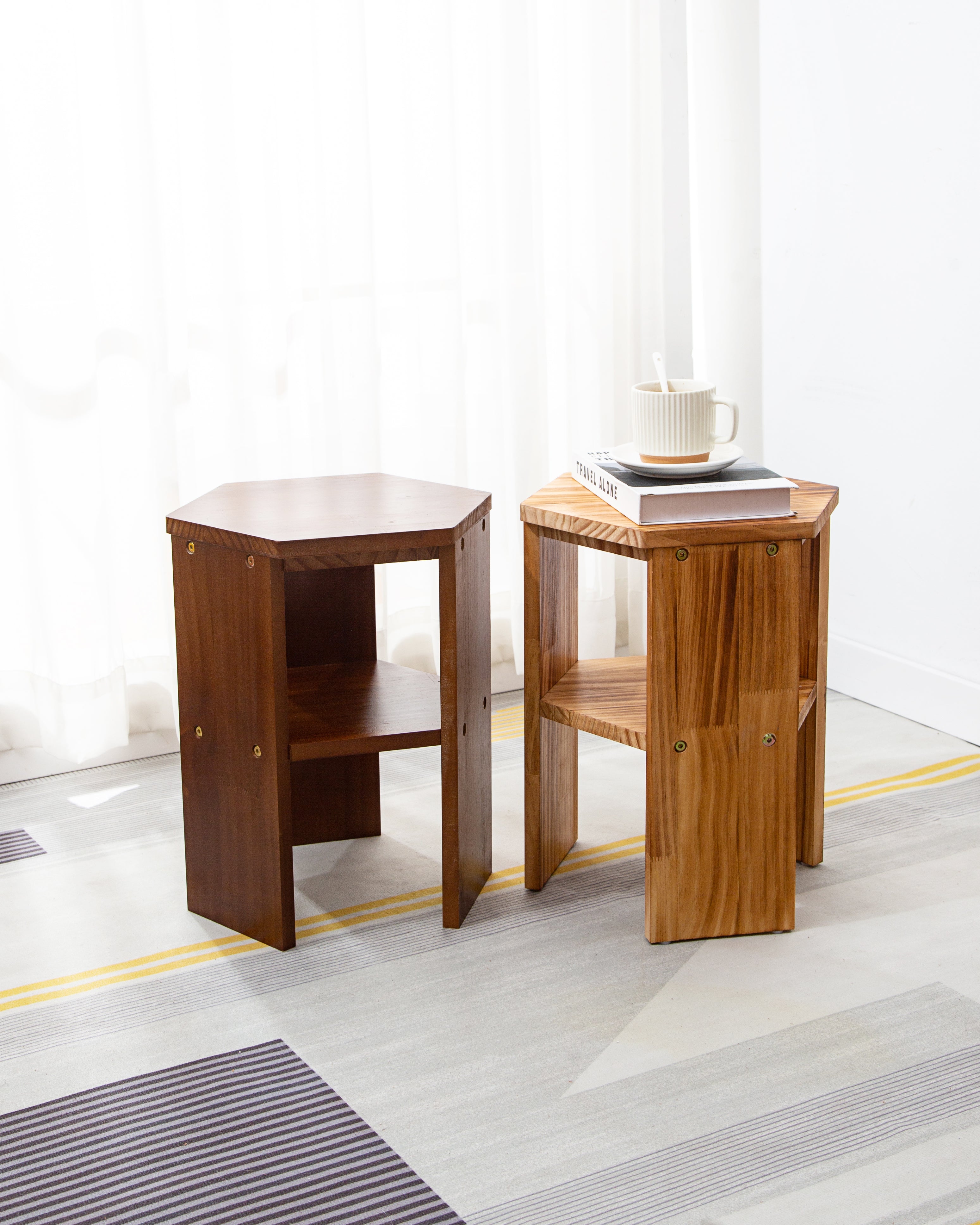 Multifunctional Wooden Stool