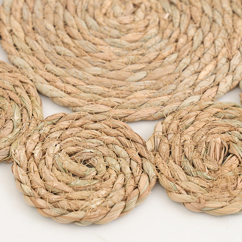 Natural Woven Placemat | Handcrafted Straw Table Mat