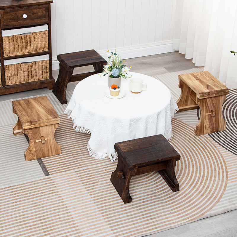 Solid Wood Stool