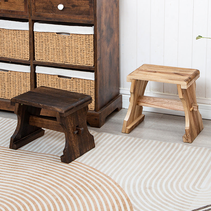 Solid Wood Stool