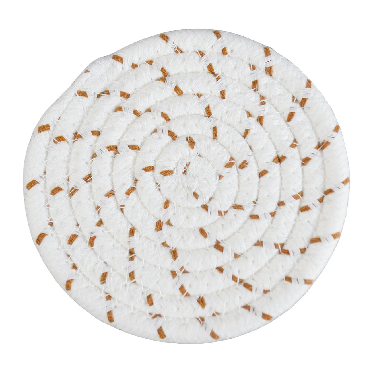 Linen & Cotton Rope Woven Table Mat — Heat-Resistant Placemat & Coaster