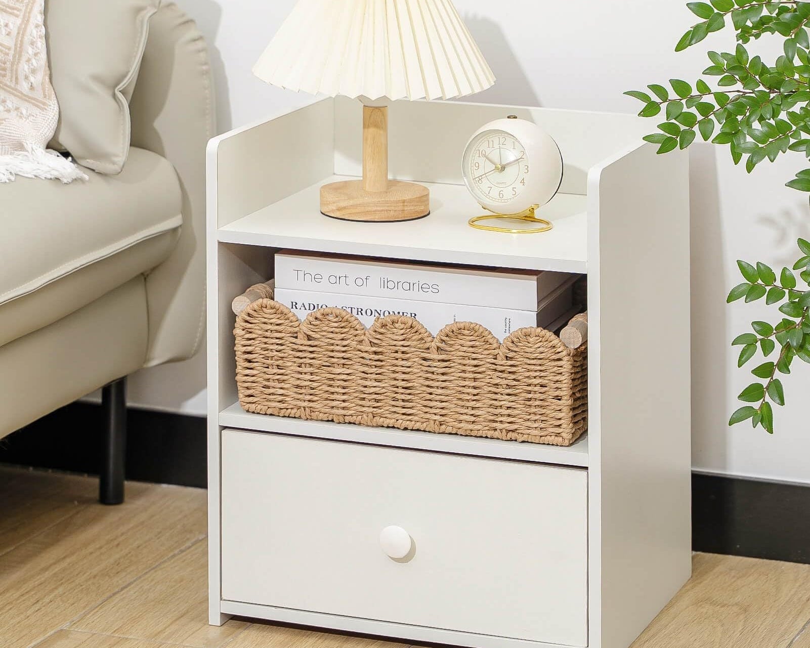 Handcrafted Natural Woven Storage Basket
