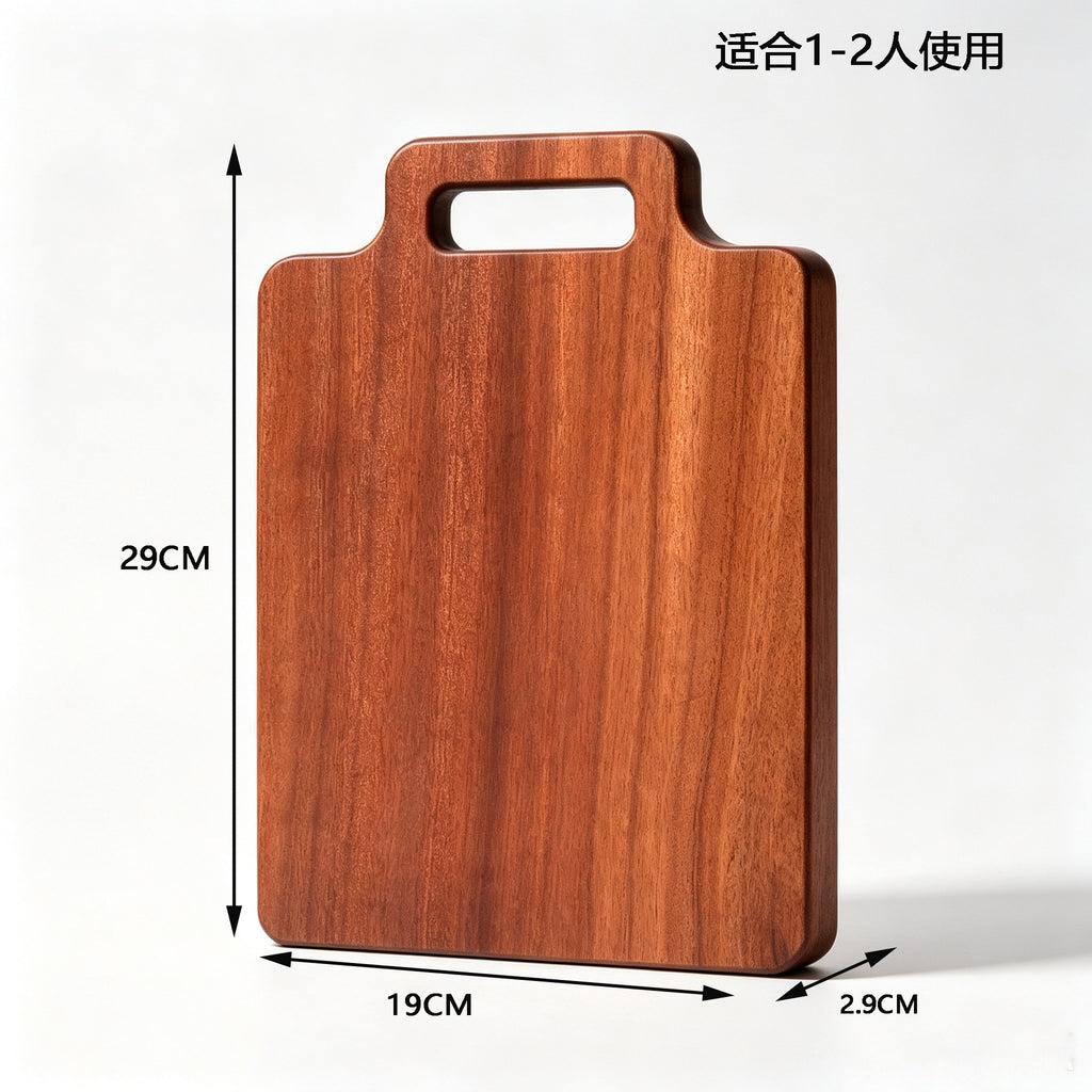 批发乌檀木无拼接整木实心菜板家用切菜板木砧板水果面包厨房案板